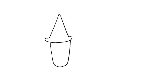 橘子小屋簡(jiǎn)筆畫