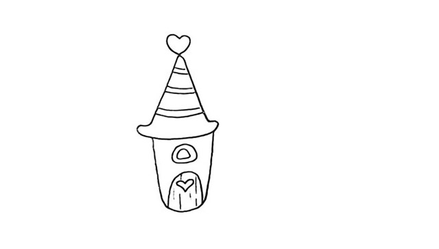 橘子小屋簡(jiǎn)筆畫