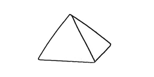 埃及金字塔簡(jiǎn)筆畫怎么畫