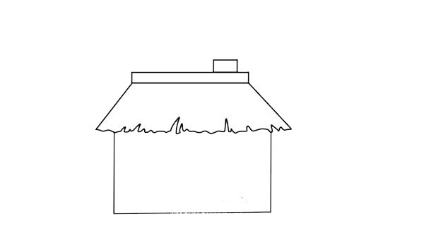 簡(jiǎn)單的卡通小房子簡(jiǎn)筆畫(huà)