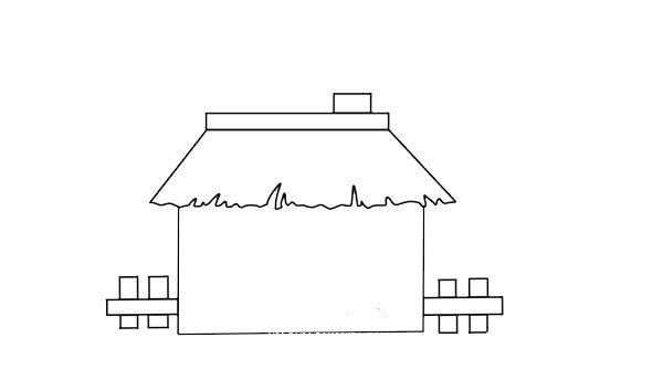簡(jiǎn)單的卡通小房子簡(jiǎn)筆畫(huà)