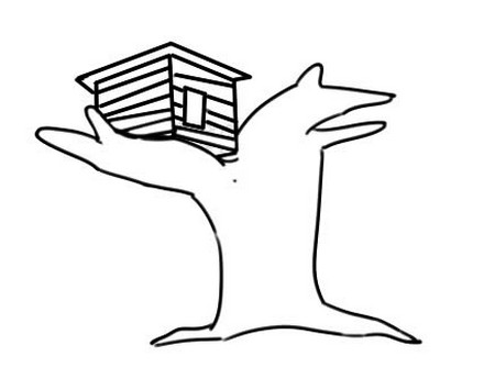 樹(shù)屋簡(jiǎn)筆畫(huà)怎么畫(huà)最好看