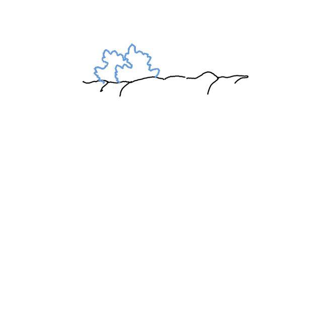 瀑布簡(jiǎn)筆畫步驟詳解