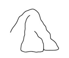 關(guān)于山峰的簡筆畫