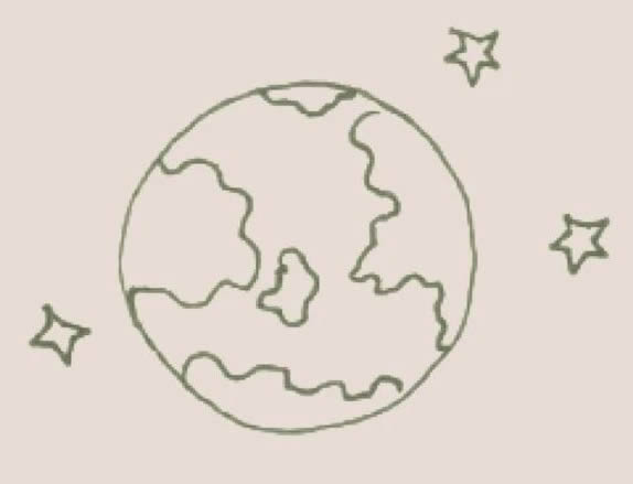 綠色的地球簡筆畫教程 綠色的地球簡筆畫教程
