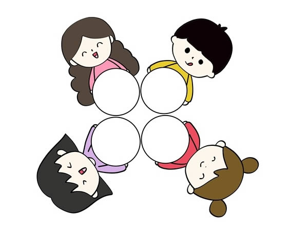 光盤行動簡筆畫步驟教程