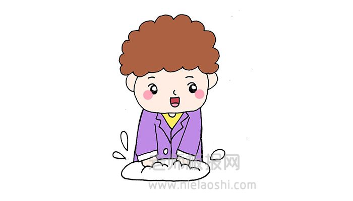 疫情防護的簡筆畫