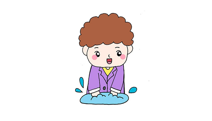 疫情防護的簡筆畫
