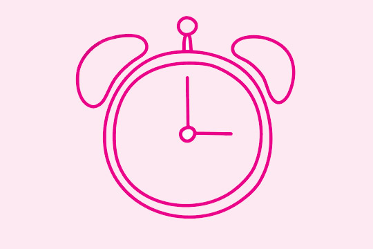 幾筆就會(huì)的鬧鐘簡(jiǎn)筆畫(huà)