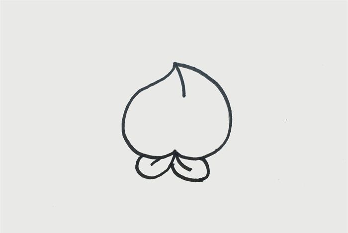 桃子怎么畫簡單又好看