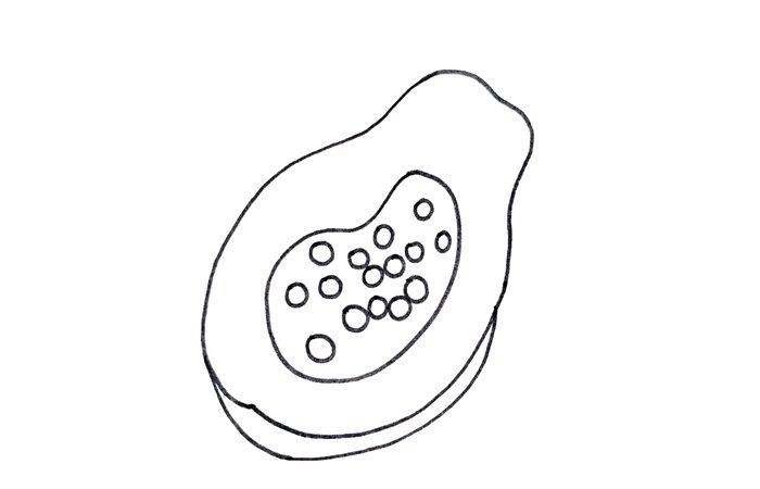 木瓜怎么畫