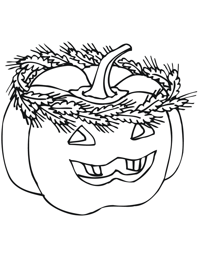萬圣節(jié)南瓜燈簡筆畫大全