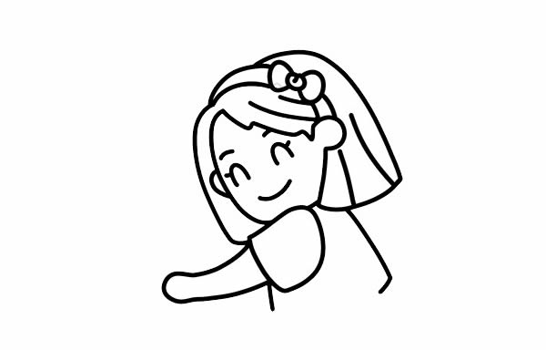 母親節(jié)媽媽我愛(ài)你簡(jiǎn)筆畫(huà)
