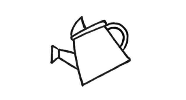 植樹節(jié)給樹苗澆水簡(jiǎn)筆畫