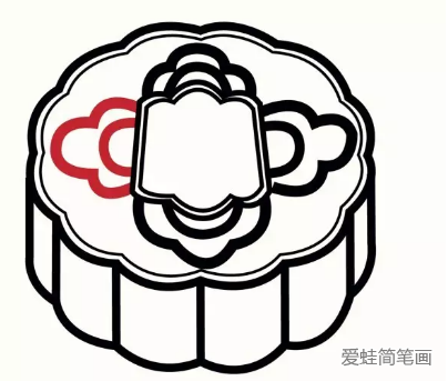 中秋節(jié)月餅簡筆畫步驟