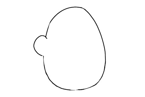 蠟筆小新阿呆簡(jiǎn)筆畫(huà)教程