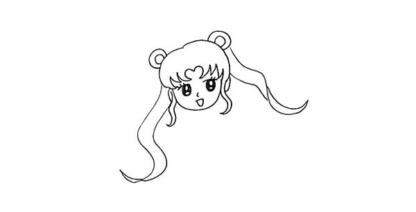 美少女戰士簡筆畫教程