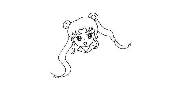 美少女戰士簡筆畫教程