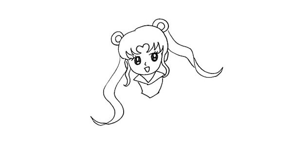 美少女戰士簡筆畫教程