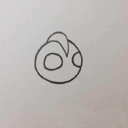 拿著怪獸氣球的奧特曼簡筆畫