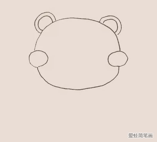 熊本熊怎么畫 熊本熊簡筆畫教程