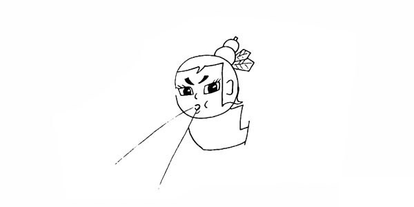 葫蘆娃水娃簡筆畫步驟