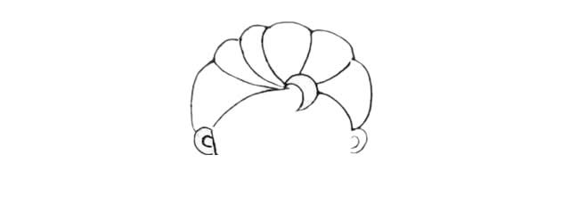 美麗的艾莎公主簡(jiǎn)單畫教程
