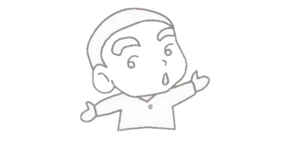 蠟筆小新兒童簡筆畫教程