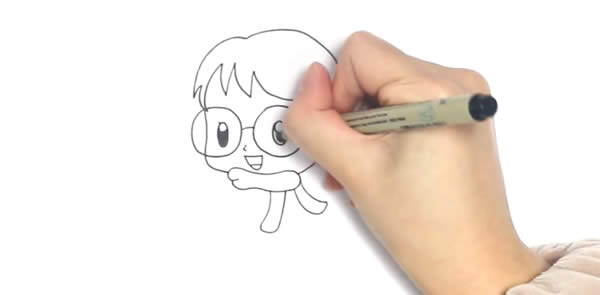 哈利波特簡(jiǎn)筆畫教程