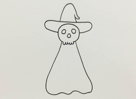 鐮刀死神怎么畫簡單又好看
