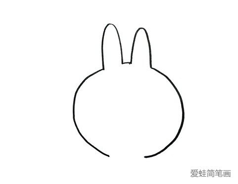 可妮兔簡筆畫怎么畫