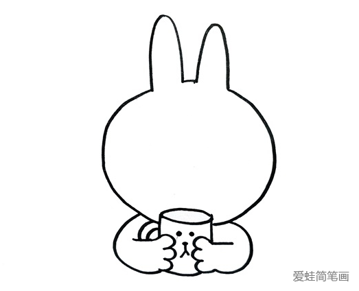 可妮兔簡筆畫怎么畫