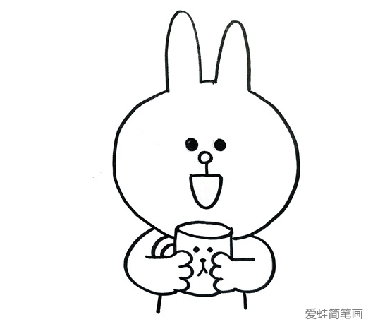 可妮兔簡筆畫怎么畫