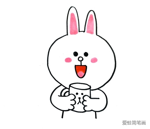 可妮兔簡筆畫怎么畫