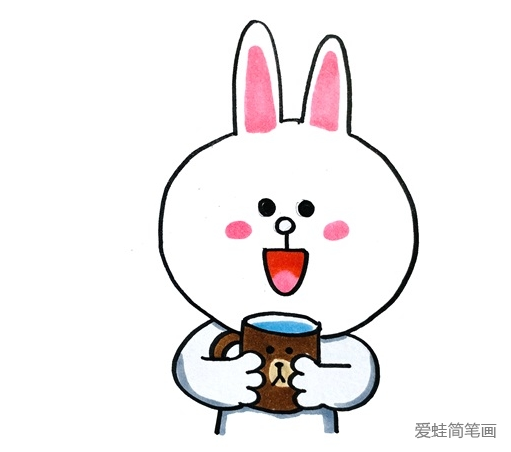 可妮兔簡筆畫怎么畫