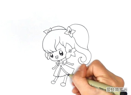 小花仙簡筆畫怎么畫