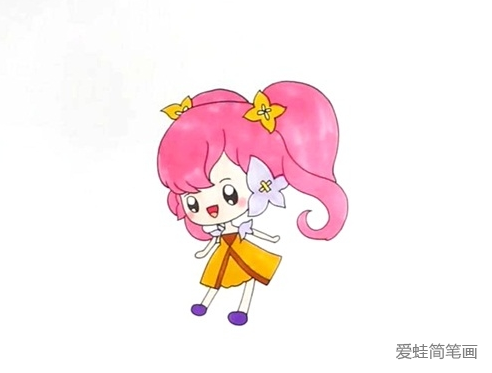 小花仙簡筆畫怎么畫