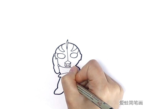 泰迦奧特曼怎么畫