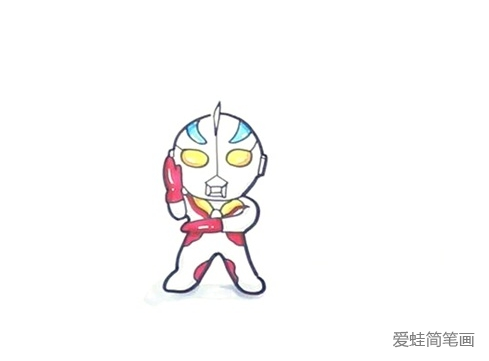 泰迦奧特曼怎么畫