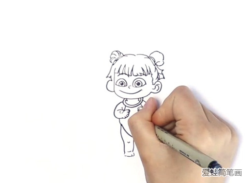 萌萌噠哪吒簡筆畫