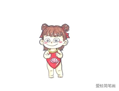 萌萌噠哪吒簡筆畫