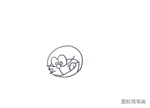 可愛的哆啦a夢怎么畫 可愛的哆啦a夢怎么畫