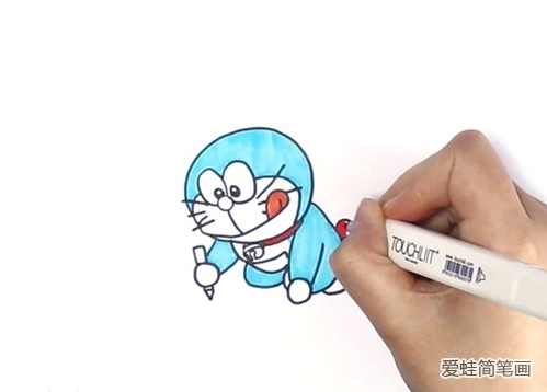 可愛的哆啦a夢怎么畫 可愛的哆啦a夢怎么畫