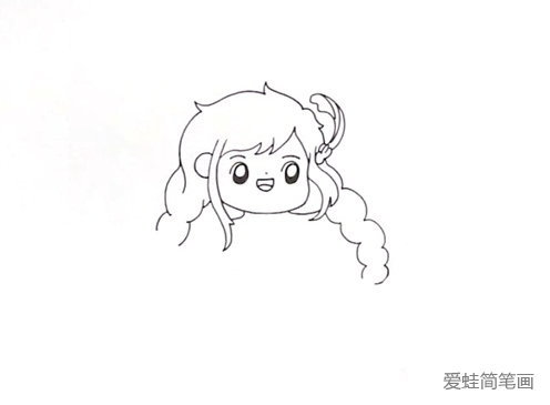 大喬怎么畫 大喬簡筆畫步驟 大喬怎么畫 大喬簡筆畫步驟
