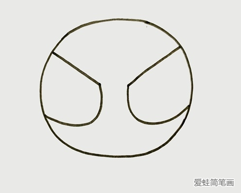 蜘蛛俠兒童簡筆畫