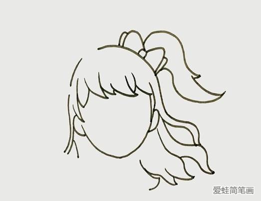 菲夢少女簡筆畫