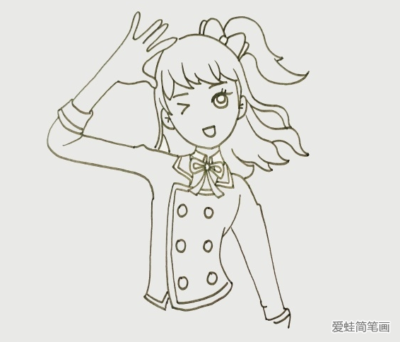 菲夢少女簡筆畫