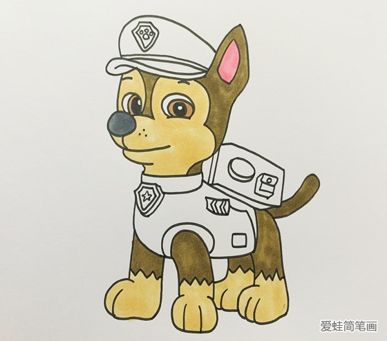 汪汪隊阿奇簡筆畫