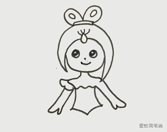葉羅麗仙子簡筆畫