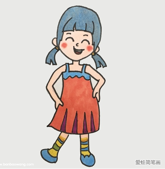 夏林果怎么畫簡單又漂亮
